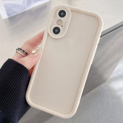 Shockproof Frame Frosted Precise Hole TPU Phone Case