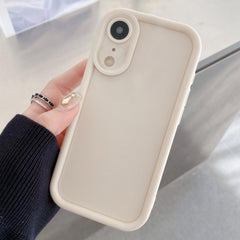 Shockproof Frame Frosted Precise Hole TPU Phone Case