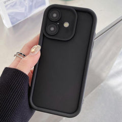 Shockproof Frame Frosted Precise Hole TPU Phone Case