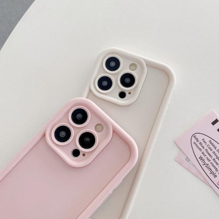 Shockproof Frame Frosted Precise Hole TPU Phone Case, For iPhone 14 Pro, For iPhone 14 Pro Max, For iPhone SE 2022 / 2020 / 8 / 7