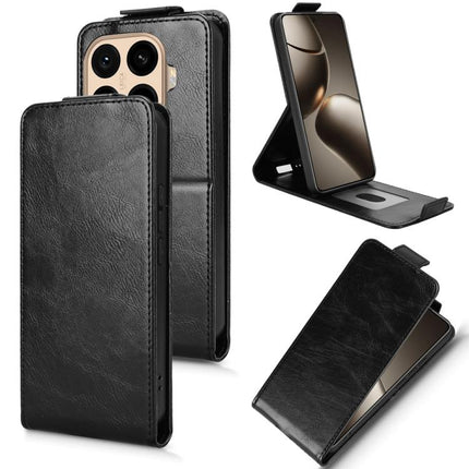 Magnetic Vertical Flip Leather Phone Case with Buckle, For Redmi 15C 5G / 4G Global 171mm / Poco C85 4G, For Xiaomi 15T Pro 5G, For Xiaomi 15T 5G, For Redmi K80 Ultra, For Redmi A5 4G 173.3mm, For Xiaomi Poco C71 / Redmi A5 4G 171.7mm