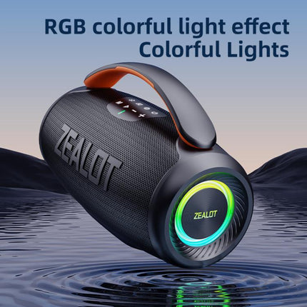 Zealot P11 50W Portable Outdoor RGB Bluetooth Speaker, PT11, P11