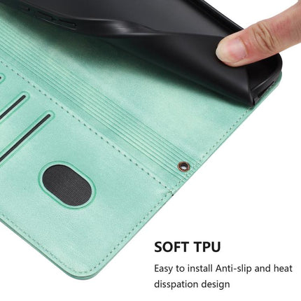 Line Splicing Buckle Retro Leather Phone Case, For iPhone 14 Pro, For iPhone 14 Pro Max, For iPhone 7 / 8 / SE 2022
