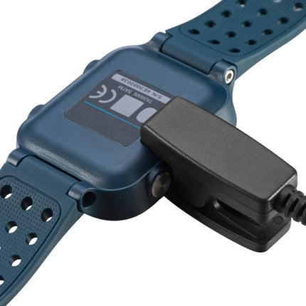 xDfind USB-A Port Smart Watch Clip Charger with Data Transmission, Length: 1m, For Garmin Forerunner 645 / 35 / S20 / Lily 2
