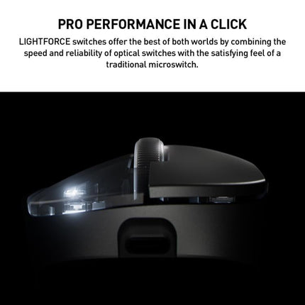 Logitech G Pro X SUPERLIGHT 2 DEX Wireless Gaming Mouse