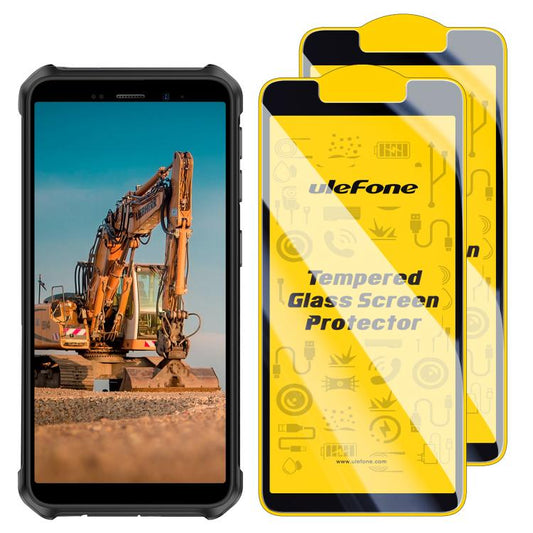 2pcs / Pack Ulefone 9H HD Anti Fingerprint Tempered Glass Screen Protector, For Ulefone Armor X12, For Ulefone Armor 22, For Ulefone Armor X13, For Ulefone Armor X12 Pro, For Ulefone Armor 21, For Ulefone Power Armor 19, For Ulefone Armor 17 Pro�������...