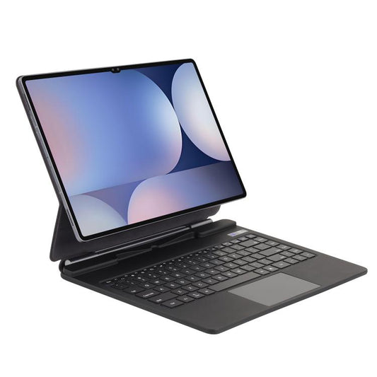 P910 Magnetic Bluetooth Keyboard Leather Tablet Case