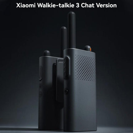 Original Xiaomi Walkie Talkie 3 Chat Version Support 1-5km Intercom Distance, APP Writing Frequency, Walkie Talkie 3 Chat Version