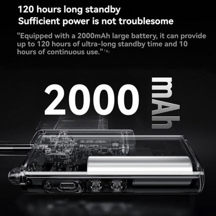 Original Xiaomi Walkie Talkie 3 Chat Version Support 1-5km Intercom Distance, APP Writing Frequency, Walkie Talkie 3 Chat Version