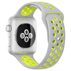 For Apple Watch 46mm / 49mm / 45mm / 44mm / Grey Yellow