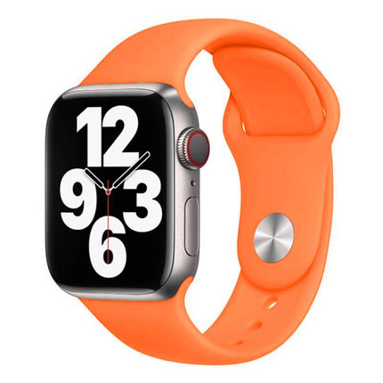 xDfind Solid Color Silicone Sports Watch Band, For Apple Watch 46mm / 49mm / 45mm / 44mm, For Apple Watch 42mm / 41mm / 40mm / 38mm