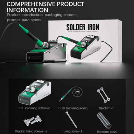 TBK-211 Portable Rechargeable Constant Temperature All-Purpose Soldering Station
