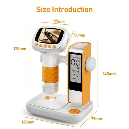 CM5 2.0 inch Screen HD Digital Electron Microscope