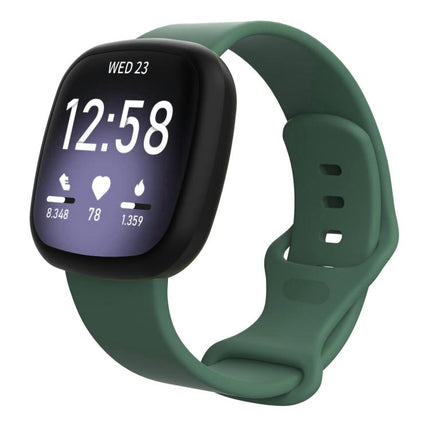 For Fitbit Versa 4 / Versa 3 / Sense2 / Sense xDfind Silicone Watch Band, L