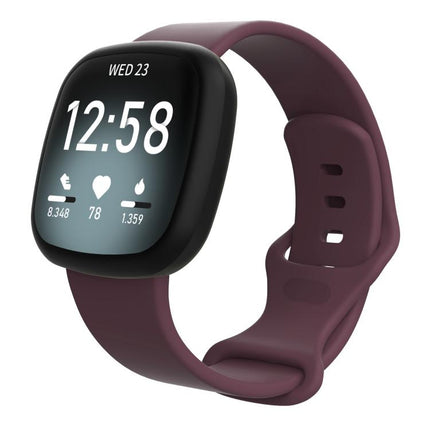 For Fitbit Versa 4 / Versa 3 / Sense2 / Sense xDfind Silicone Watch Band, L
