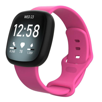 For Fitbit Versa 4 / Versa 3 / Sense2 / Sense xDfind Silicone Watch Band, L