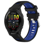 For Garmin 22mm / Black+Blue