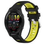 For Garmin 22mm / Black+Lime Green