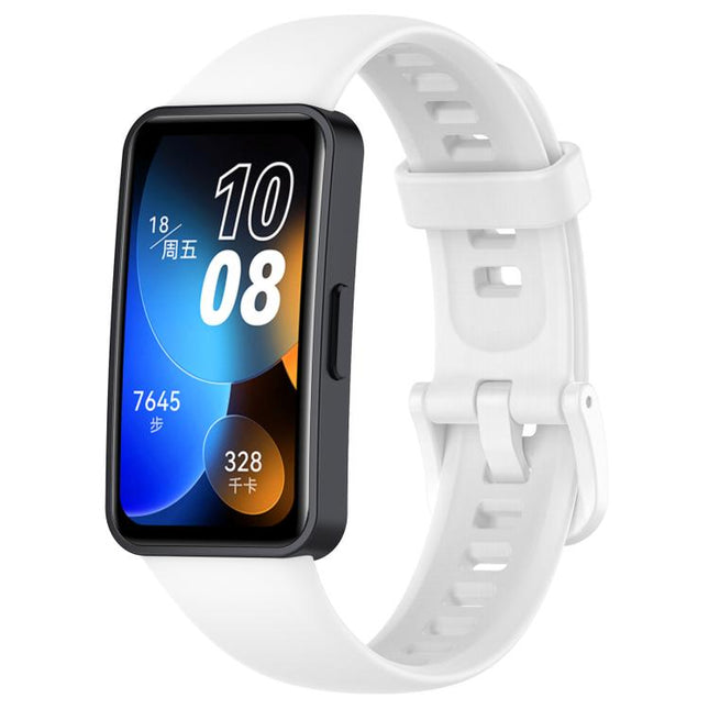 xDfind Nail Button Glossy Silicone Watch Band, For Huawei Band 10 / 9 / 8