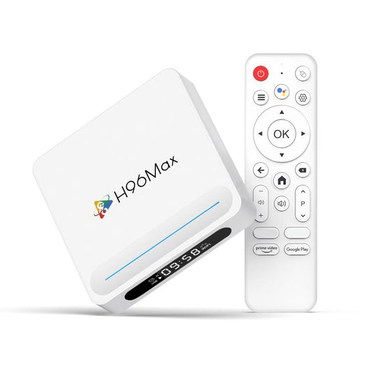 H96 Max H618 Plus Android 14.0 Smart TV Box, Allwinner H618 Quad-core ARM Cortex-A53, 2GB+16GB, 4GB+32GB, 4GB+64GB