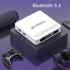 H96 Max H618 Plus Android 14.0 Smart TV Box, Allwinner H618 Quad-core ARM Cortex-A53, 2GB+16GB, 4GB+32GB, 4GB+64GB