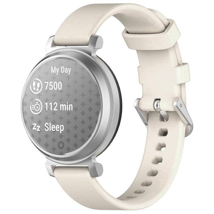 xDfind Quick Release Silver Buckle Silicone Watch Band Wristband, For Garmin Lily 2