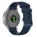 18mm For Garmin Venu 2S / Move 3S / Active S / Navy Blue
