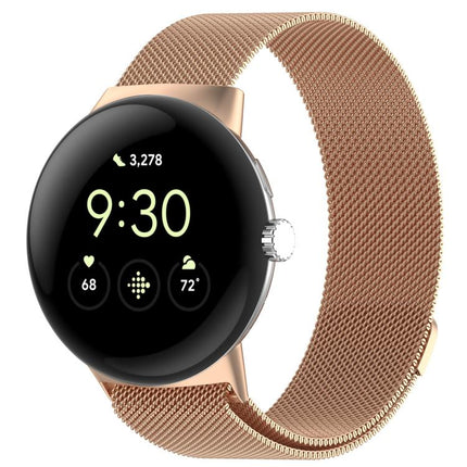 xDfind Milanese Metal Magnetic Watch Band, For Google Pixel Watch 4 / Watch 3 45mm, For Google Pixel Watch 4 / 3 / 2 / 1 41mm