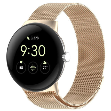 xDfind Milanese Metal Magnetic Watch Band, For Google Pixel Watch 4 / Watch 3 45mm, For Google Pixel Watch 4 / 3 / 2 / 1 41mm