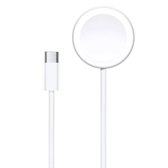 For Apple Watch Series xDfind Aluminum Alloy Shell Magnetic Wireless Watch Charger, Type-C, USB-A