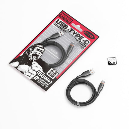 WK WDC-91a 66W USB to Type-C Silicone Data Cable, Length: 1m, WDC-91a