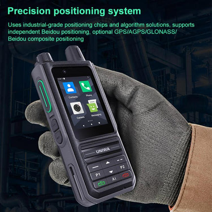 UNIWA NR120 PoC Walkie-Talkie Rugged Phone, 3GB+32GB, 2.4 inch Android 13 Unisoc T158 Octa Core, Network: 5G, NFC, SOS