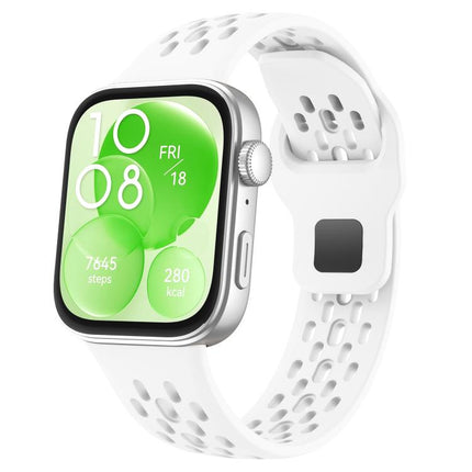 xDfind Mesh Reverse Buckle Silicone Watch Band