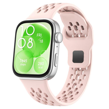 xDfind Mesh Reverse Buckle Silicone Watch Band