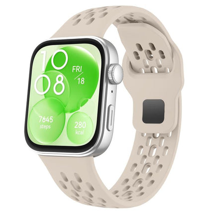 xDfind Mesh Reverse Buckle Silicone Watch Band