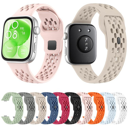 xDfind Mesh Reverse Buckle Silicone Watch Band