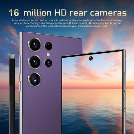 S24 Ultra / S7, 4GB+128GB, 6.75 inch Android 10 MTK6750 Octa Core, Network: 4G, Dual SIM, AU Plug