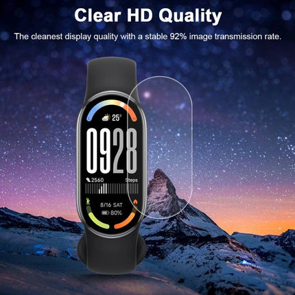 5pcs xDfind Soft Hydrogel Film Full Cover Front Protector, For Xiaomi Smart Band 10, For Xiaomi Redmi Watch 5, For Xiaomi Smart Band 9 Pro, For Xiaomi Redmi Watch 5 Lite, For Xiaomi Redmi Watch 5 Active, For Xiaomi Smart Band 9 NFC                     ...