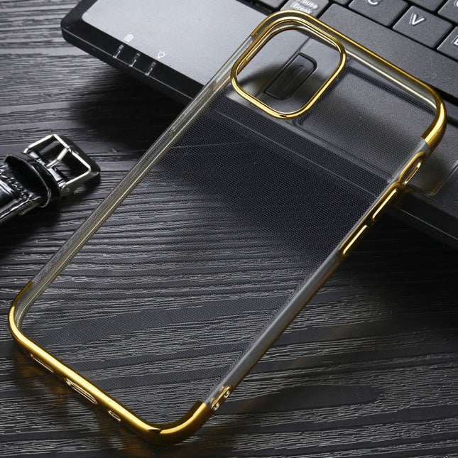 Three Stage Electroplating TPU Protective Soft Case, For iPhone 12 mini, For iPhone 12 / 12 Pro, For iPhone 12 Pro Max