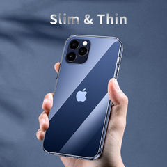 Rock Early Series Transparent TPU Shockproof Protective Case, For iPhone 12 mini, For iPhone 12 / 12 Pro, For iPhone 12 Pro Max