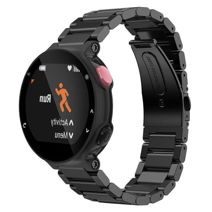 xDfind Three Beads Quick Release Metal Watch Band, For Garmin Fenix 8/7X/6X/5X 26mm, For Garmin Fenix 8/7/6/5 22mm, For Garmin Fenix 8/7S/6S/5S 20mm, For Garmin Forerunner 45/45S/Swim2, For Garmin Forerunner 220/735/735XT/230/235