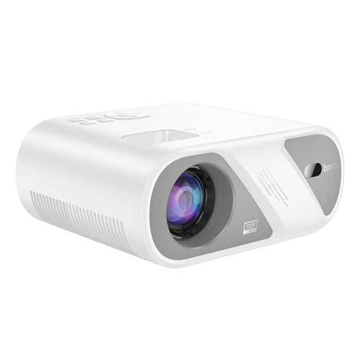 hoco DT1 1280x720P 140ANSI WiFi Bluetooth Wireless Projector Same Screen Version, EU Plug, US Plug