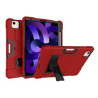 For iPad Air 2022 / 2020 10.9 / Red + Black