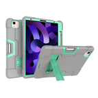 For iPad Air 2022 / 2020 10.9 / Grey + Mint Green