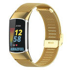 For Fitbit Charge 6 / 5 / Gold