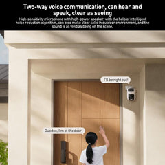 Original Xiaomi Outdoor Camera 4 MJSXJ10HL Dual 5MP 3K Ultra HD IP66 Waterproof