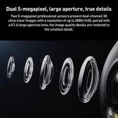 Original Xiaomi Outdoor Camera 4 MJSXJ10HL Dual 5MP 3K Ultra HD IP66 Waterproof