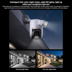 Original Xiaomi Outdoor Camera 4 MJSXJ10HL Dual 5MP 3K Ultra HD IP66 Waterproof