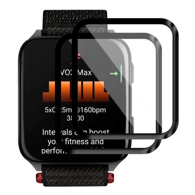 2pcs xDfind Curved 3D Composite Material Soft Film Screen Protector, For Garmin Venu X1, For Garmin vivosmart 5, For Garmin Forerunner 165, For Garmin Vivoactive 5, For Garmin Venu 3s, For Garmin Venu 3, For Garmin Fenix 7s Pro, For Garmin Fenix 7X Pro...