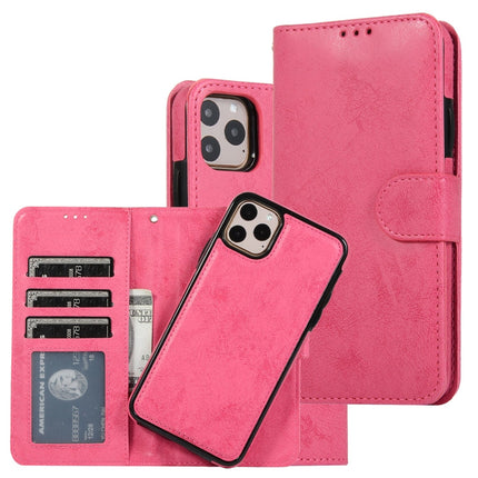 KLT888-2 Retro 2 in 1 Detachable Magnetic Horizontal Flip TPU + PU Leather Case with Holder & Card Slots & Photo Frame & Wallet, For iPhone 11, For iPhone 11 Pro, For iPhone 11 Pro Max, For iPhone 6